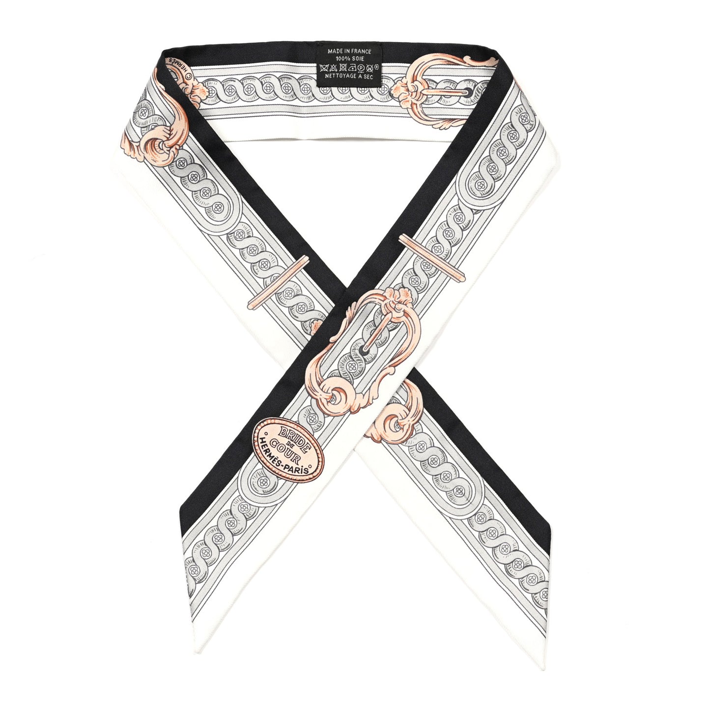 Silk Bride De Cour Twilly Black White Or Rose