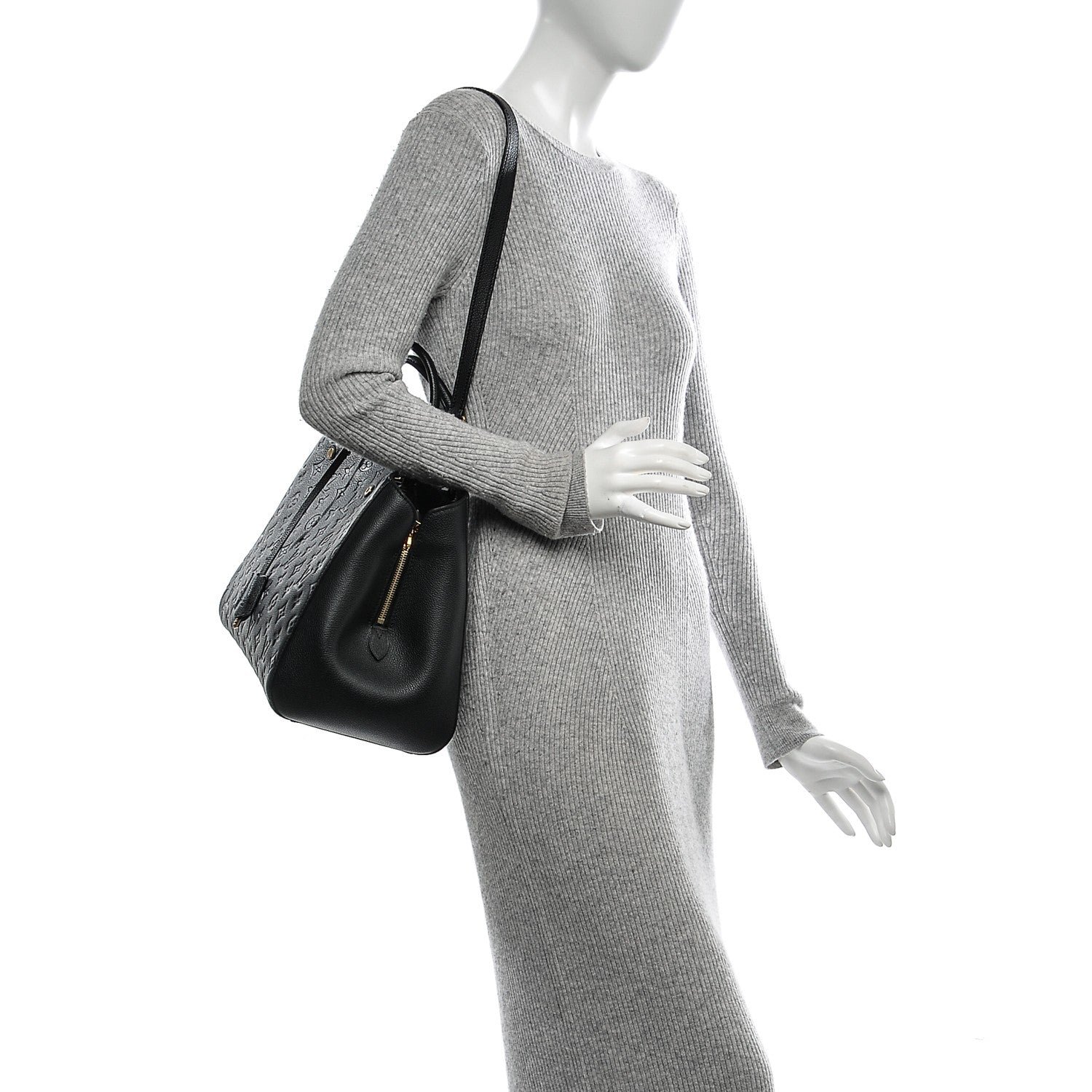 Louis Vuitton Empreinte Montaigne GM Black 2 of 8