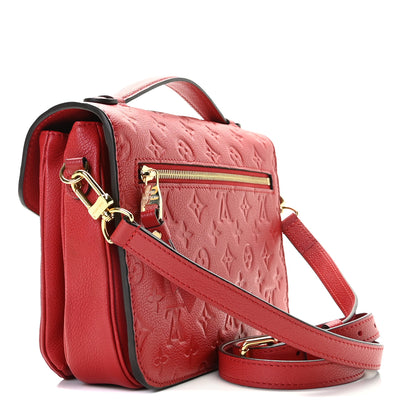 Louis Vuitton Empreinte Pochette Metis Scarlet 2 of 10