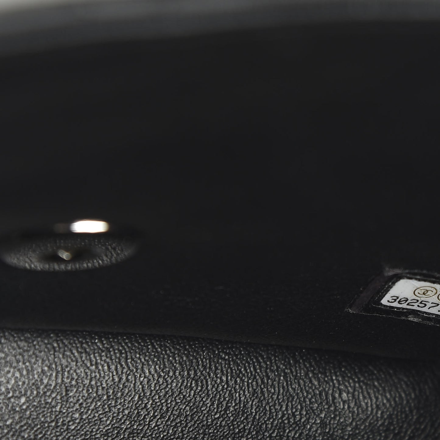 Lambskin Quilted Mini Square Flap Black