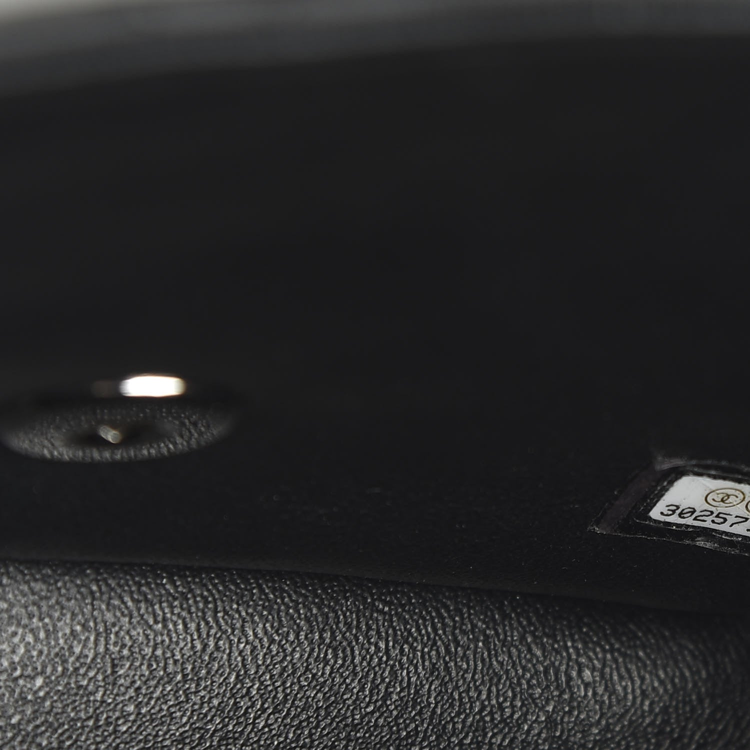 Chanel Lambskin Quilted Mini Square Flap Black 8 of 10