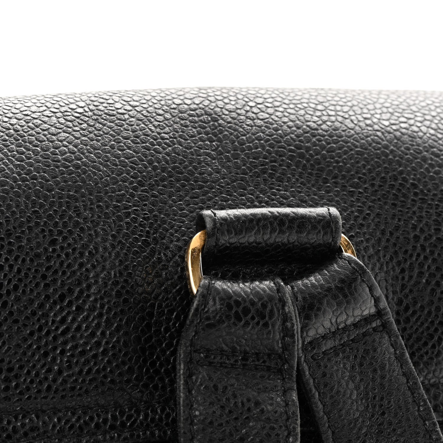 Chanel Caviar CC Backpack Black 17 of 21