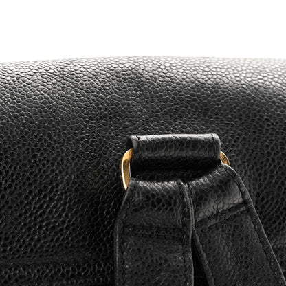 Chanel Caviar CC Backpack Black 17 of 21