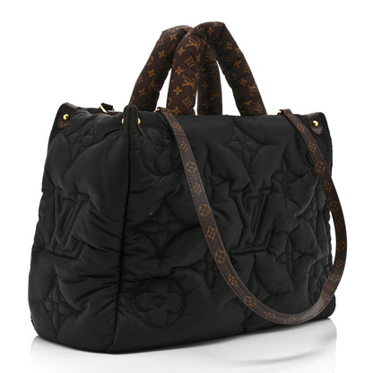 Louis Vuitton Econyl Monogram Pillow Giant Onthego MM Black 3 of 9