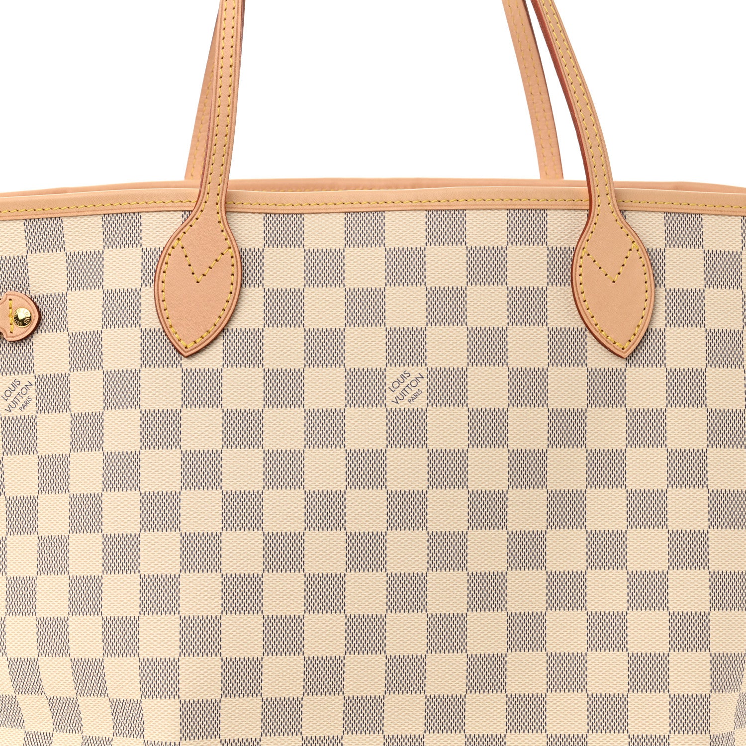 Louis Vuitton Damier Azur Neo Neverfull MM Rose Ballerine 8 of 11
