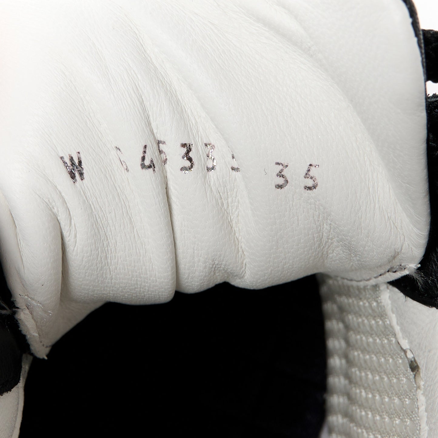 Calfskin CC Sneakers 35 Black