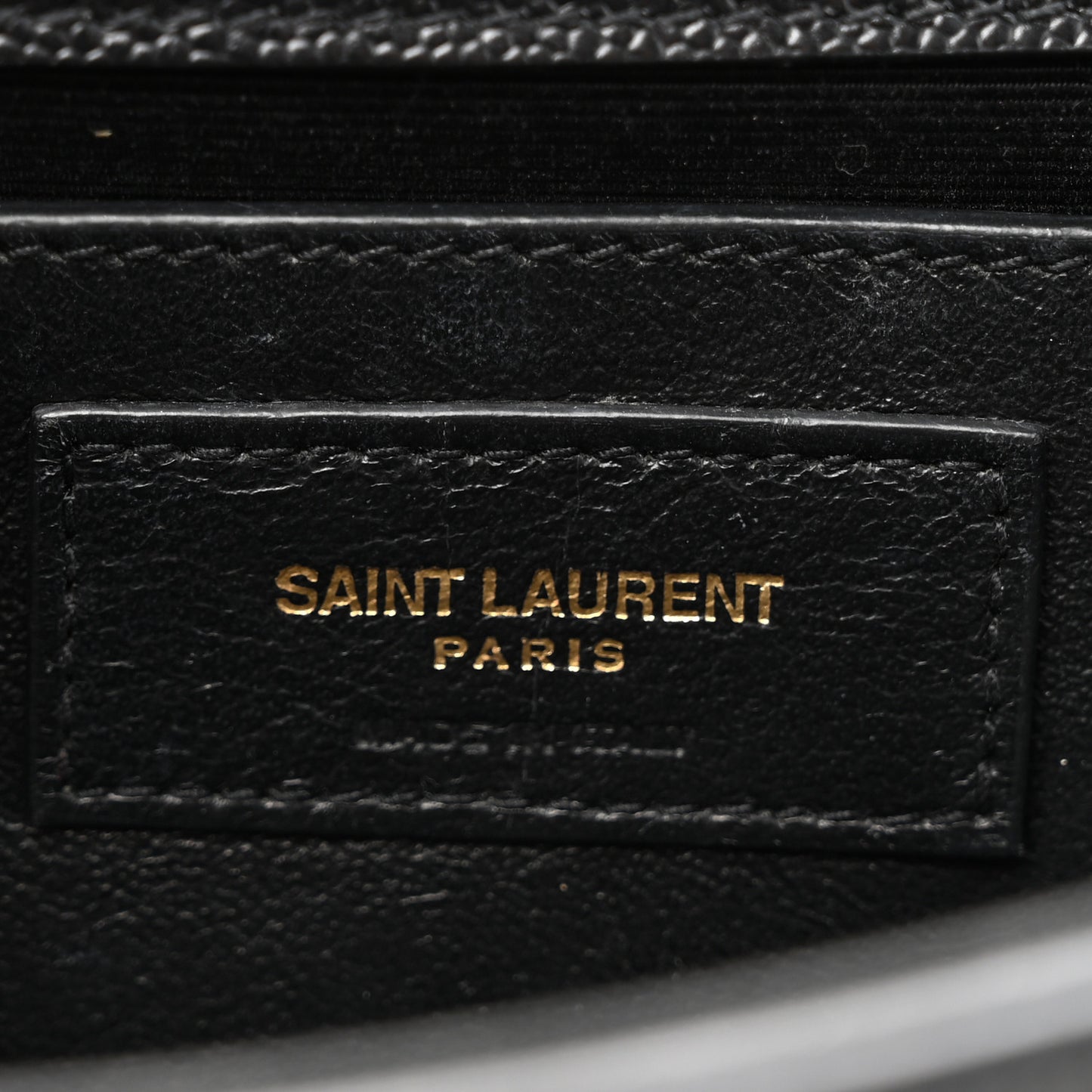 Grain De Poudre Small Classic Monogram Kate Tassel Satchel Black