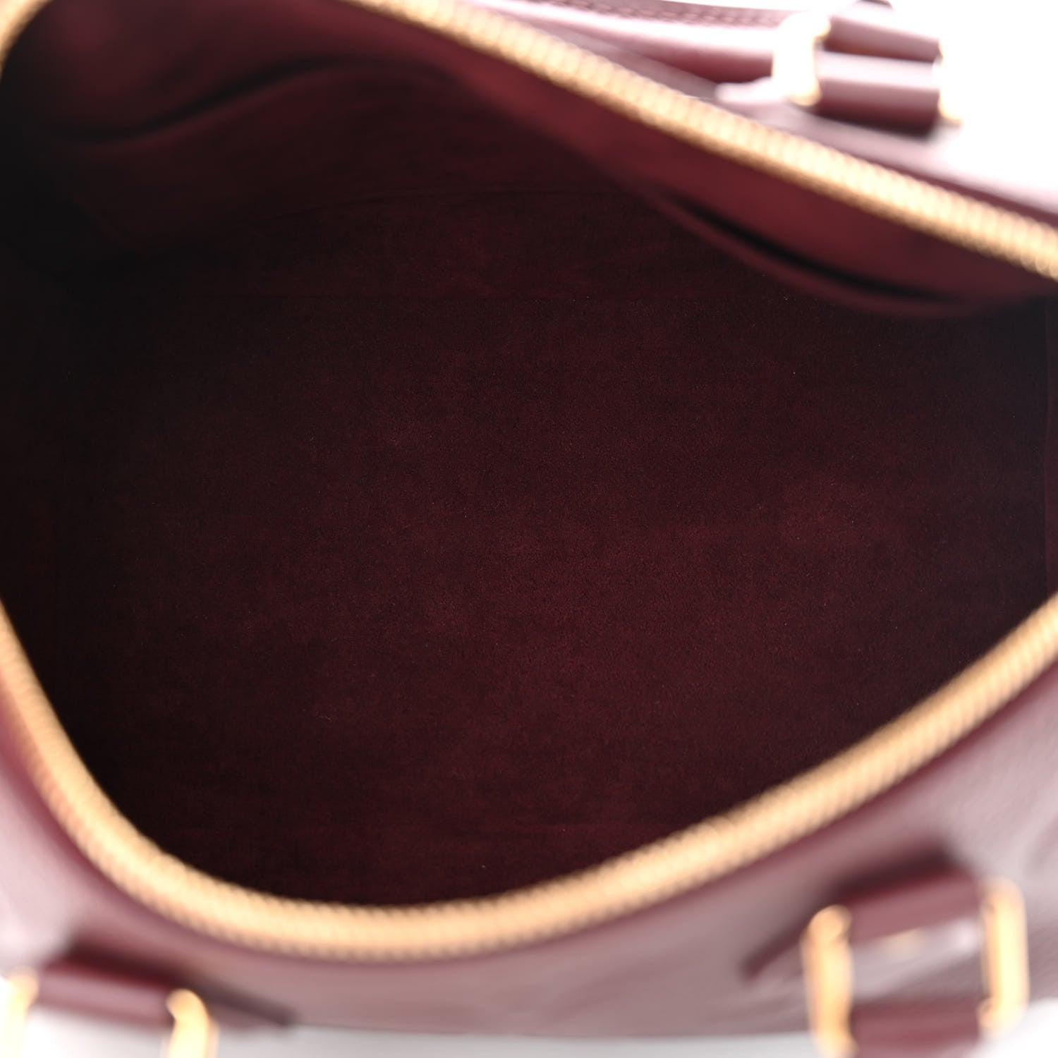 Louis Vuitton Empreinte Monogram Giant Speedy Bandouliere 25 Wine 5 of 9