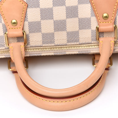 Louis Vuitton Damier Azur Speedy Bandouliere 30 9 of 12
