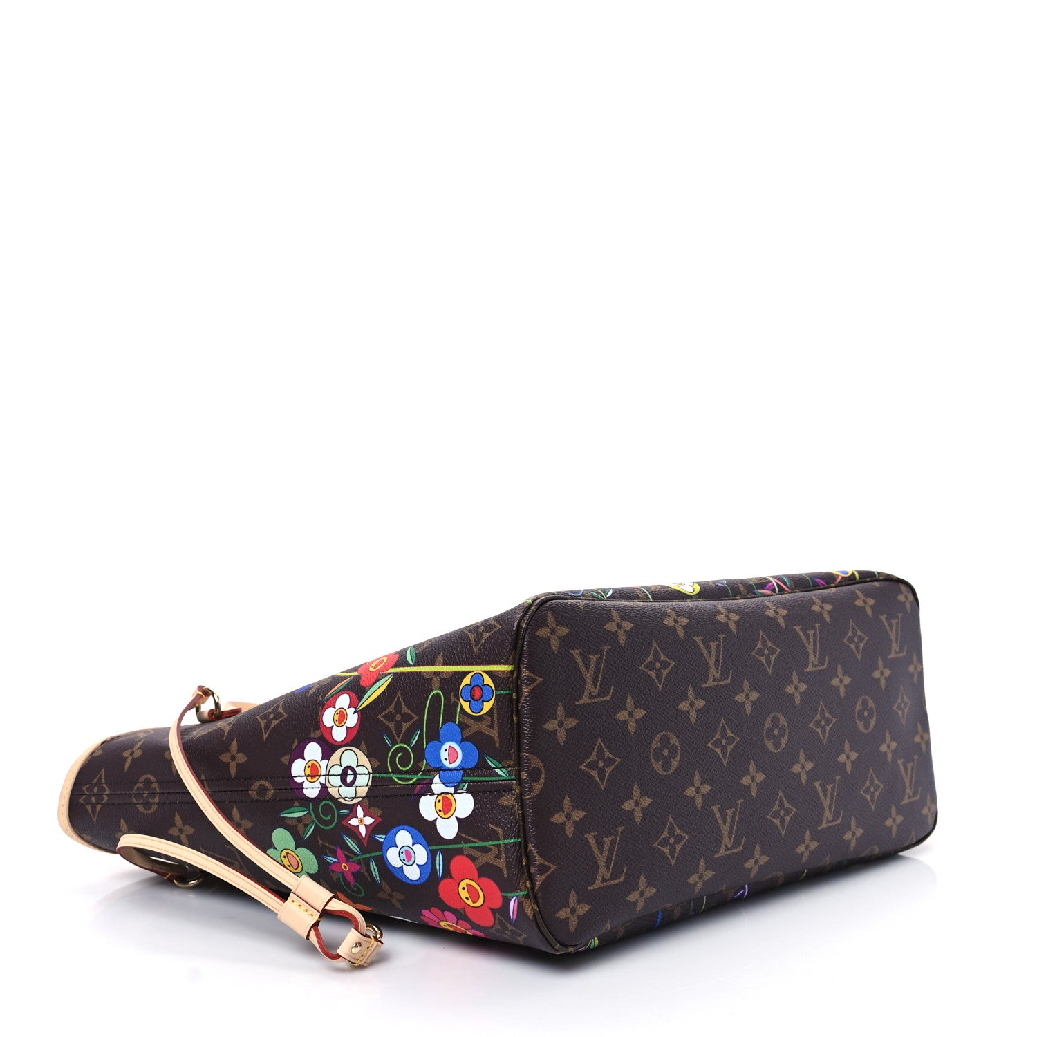 Louis Vuitton LV X TM Monogram Flowers Neverfull MM 5 of 11