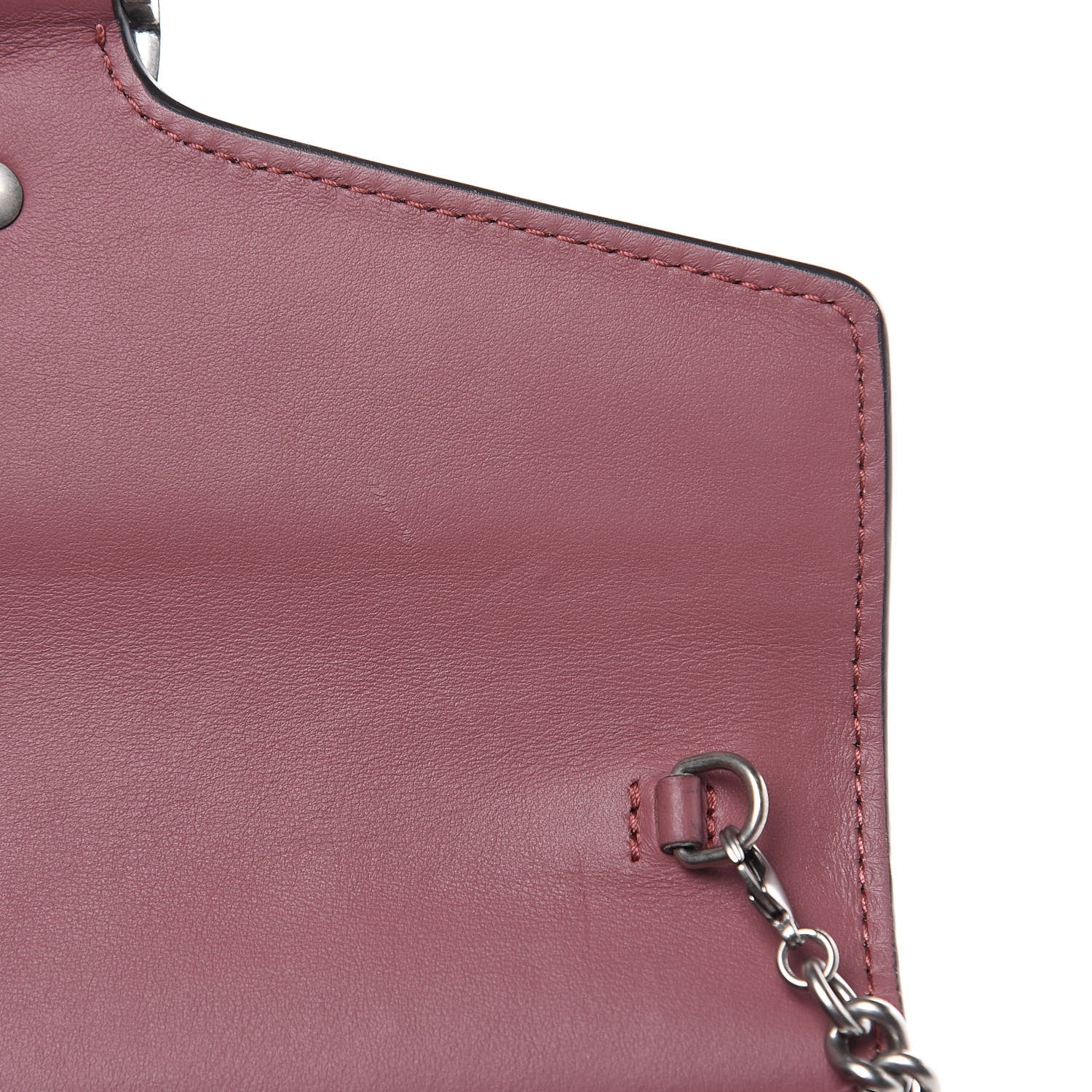 Gucci GG Supreme Monogram Blooms Mini Dionysus Chain Wallet Beige Multicolor Dry Rose 10 of 10
