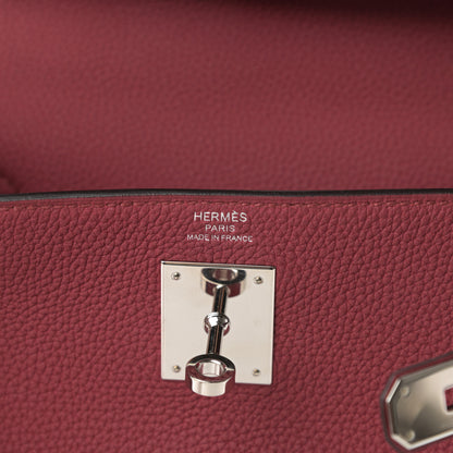 Hermes Togo Kelly Retourne 28 Rouge Grenat 6 of 11