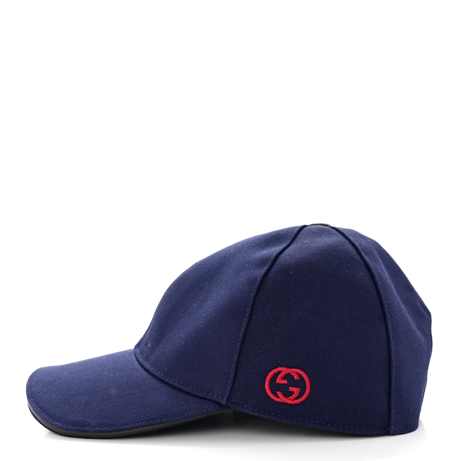 Gucci Cotton Web Baseball Hat M Navy 4 of 9