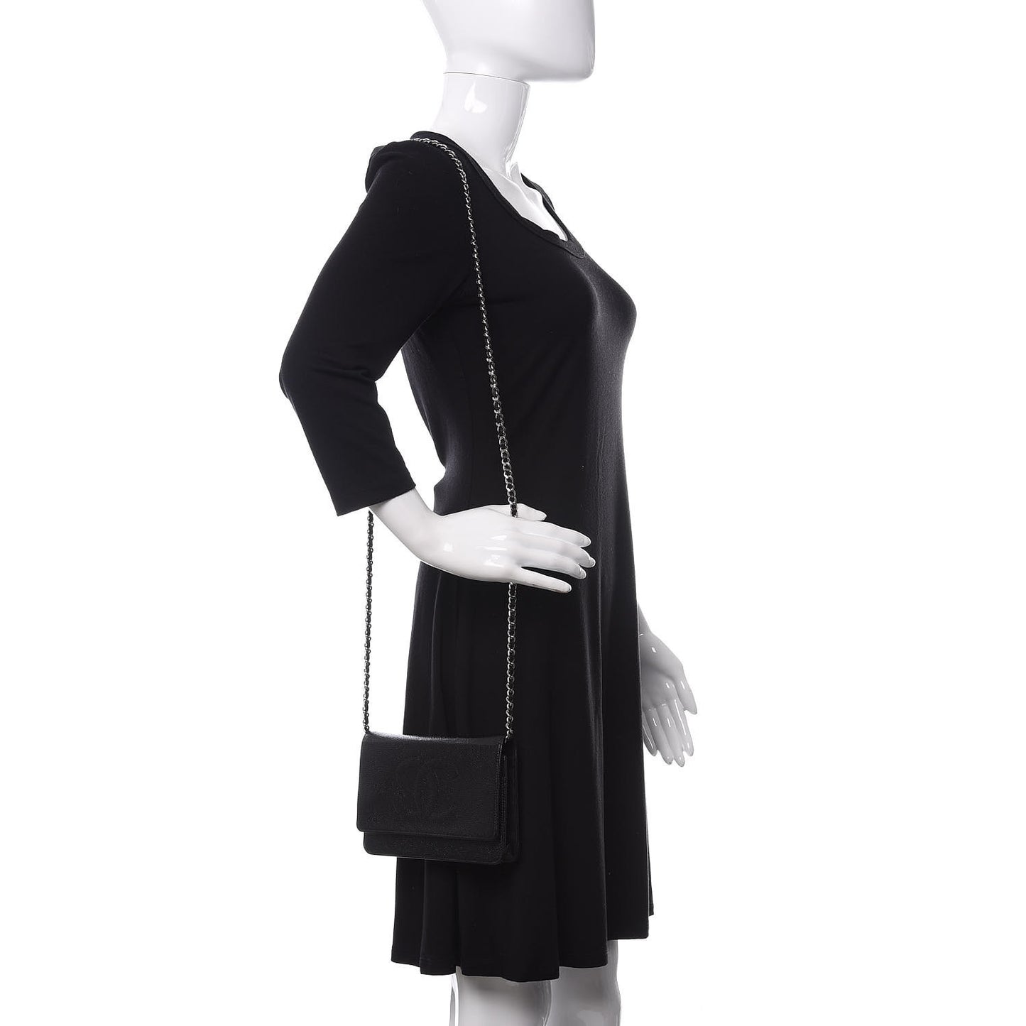 Caviar Timeless CC Wallet On Chain WOC Black