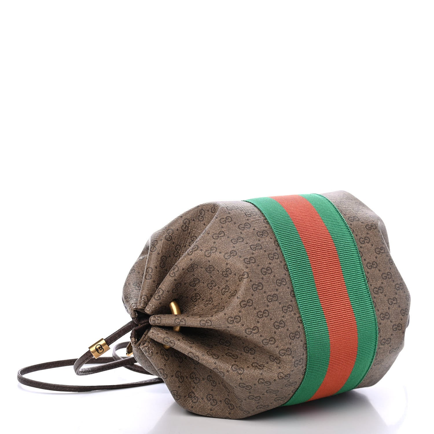 Gucci Mini Vintage GG Supreme Monogram Web Butterfly New Candy Crossbody Beige New Acero 3 of 4