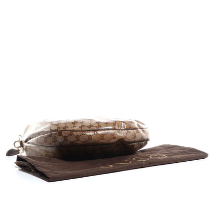 Gucci Crystal Monogram Duchessa Hobo Ebony 4 of 7