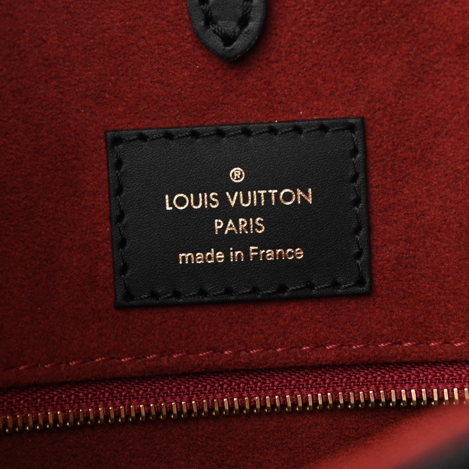 Louis Vuitton Empreinte Monogram Giant Onthego MM Black Beige 6 of 9