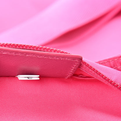 Prada Nylon Vela Flat Messenger Bag Fuxia 6 of 9