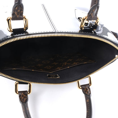 Louis Vuitton Patent Calfskin Miroir Tote Black 7 of 9