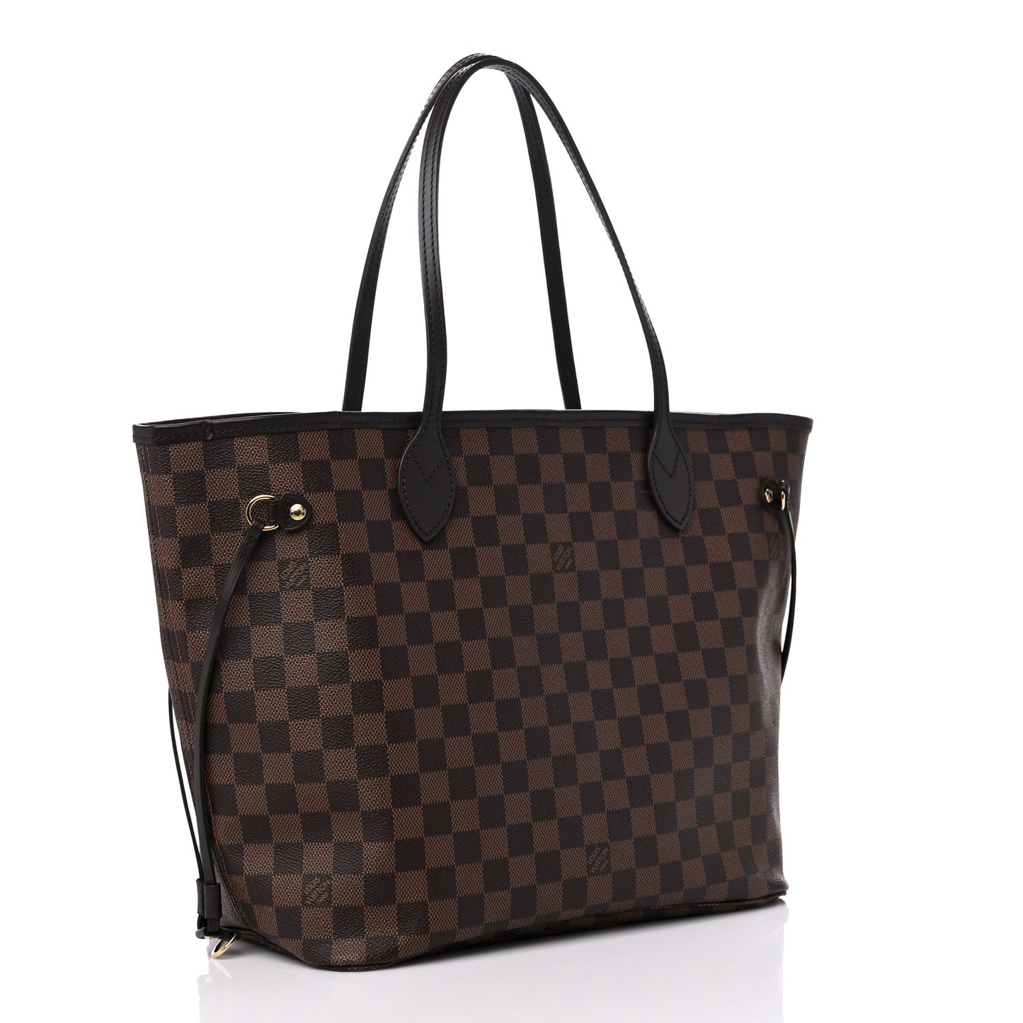 Damier Ebene Neo Neverfull MM Rose Ballerine