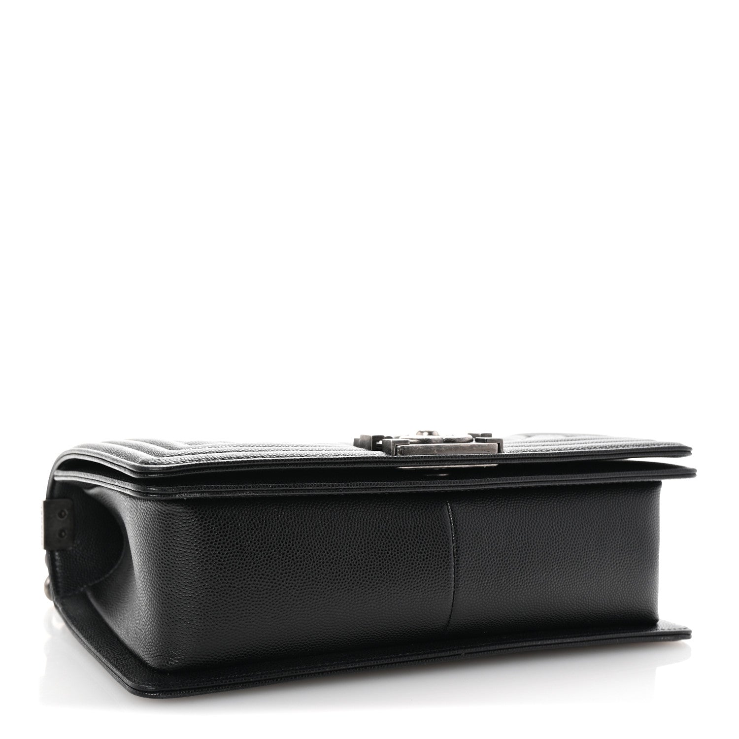 Chanel Caviar Quilted Medium Boy Flap Black 4 of 10