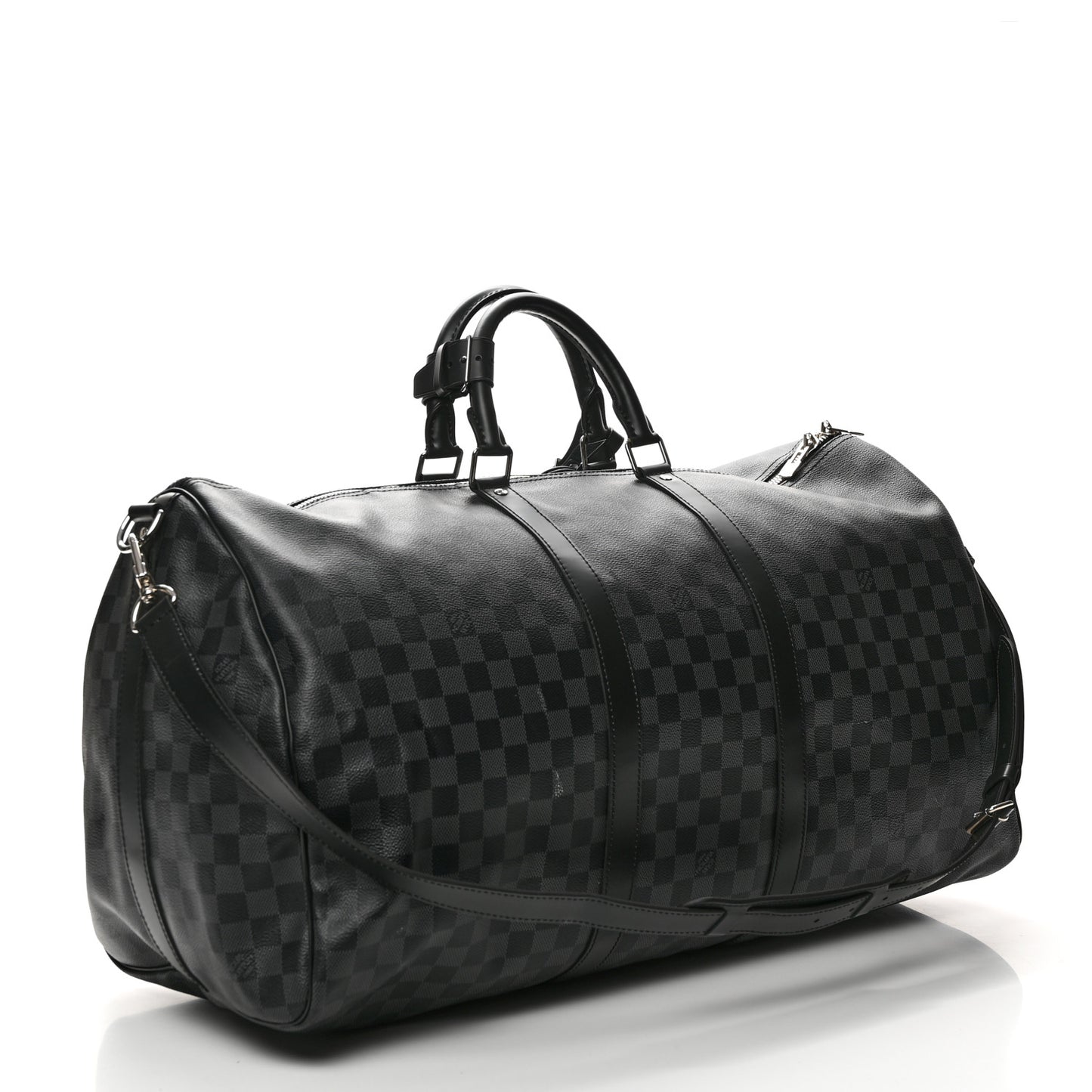 Damier Graphite Keepall Bandouliere 55