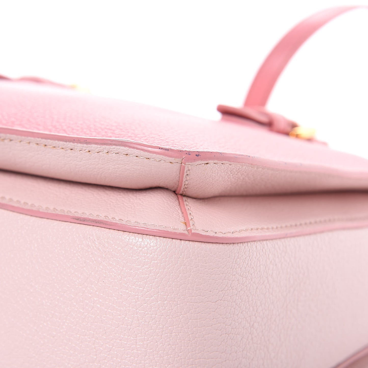 Goatskin Madras Shopping Tote Rosa Gemma
