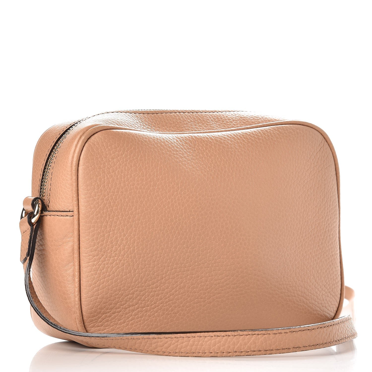 Gucci Pebbled Calfskin Small Soho Disco Bag Camelia 3 of 7
