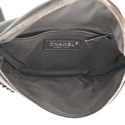 Chanel Calfskin Chain 20s Signe Waist Bag Grey 5 of 10