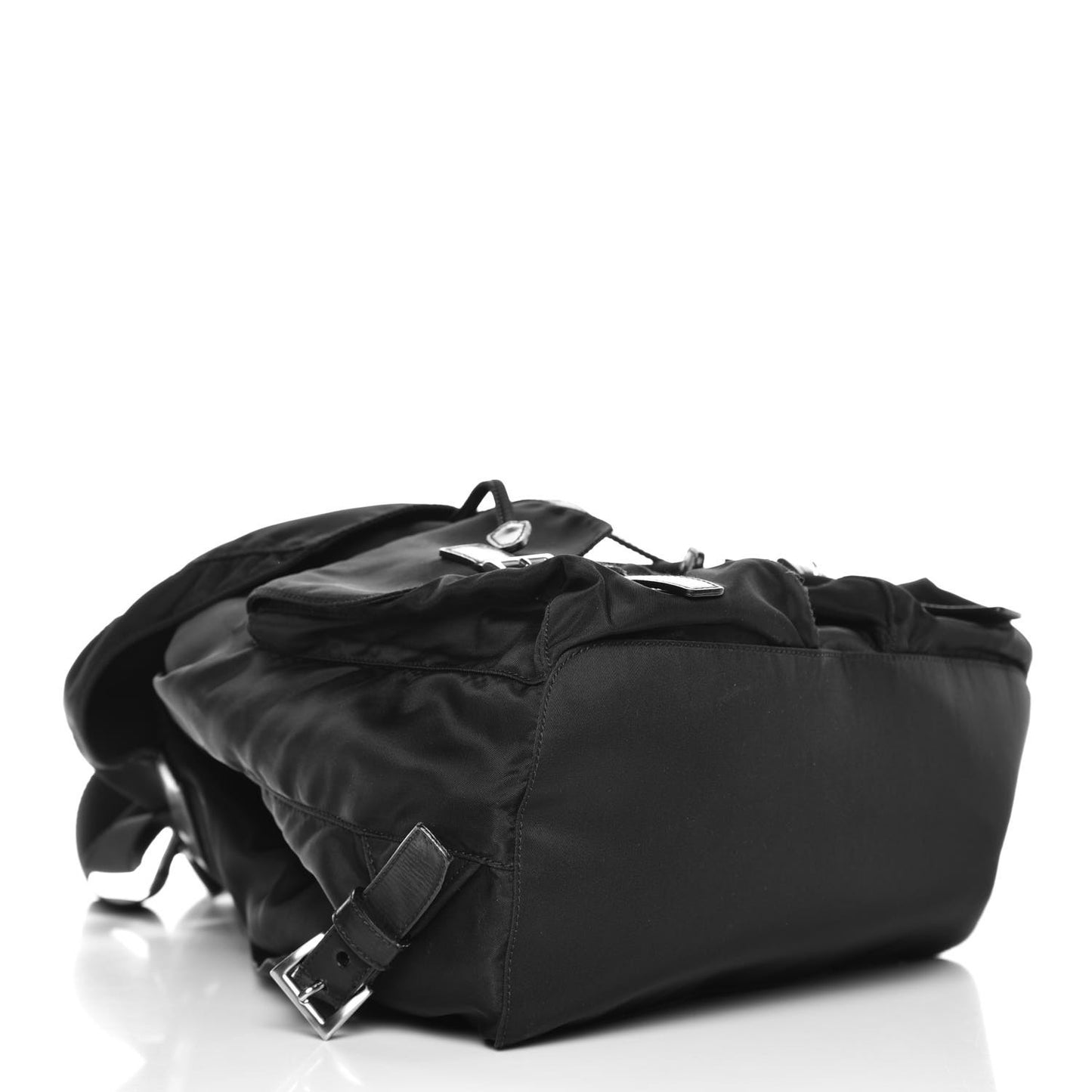 Nylon Vela Medium Backpack Black