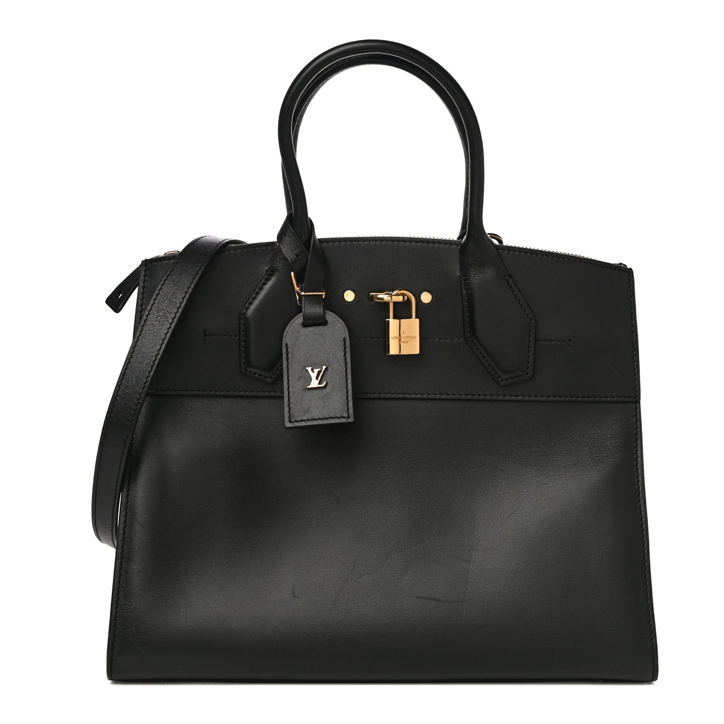 Calfskin City Steamer MM Black