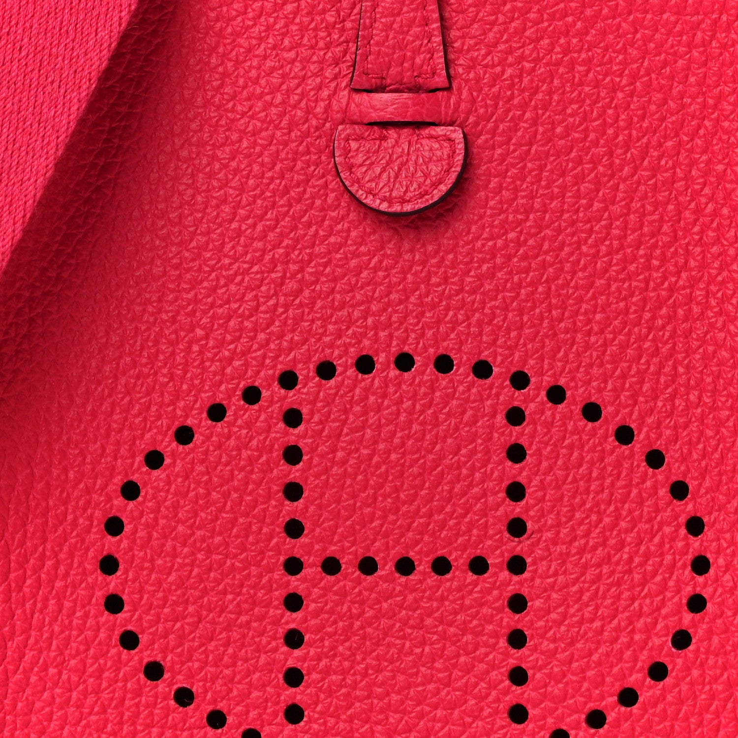 Hermes Taurillon Clemence Evelyne TPM Rose Extreme 7 of 10