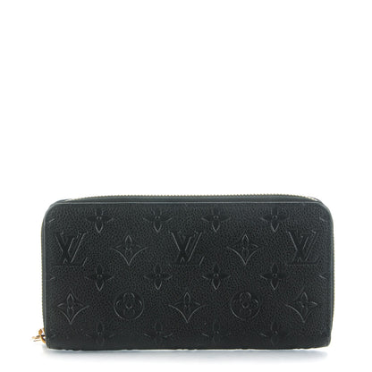 Louis Vuitton Empreinte Zippy Wallet Black 1 of 7