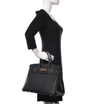 Hermes Togo Birkin 35 Bleu Indigo 2 of 31
