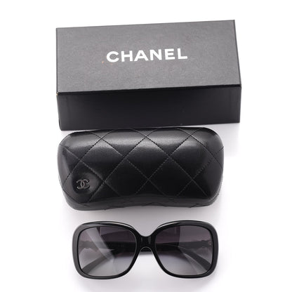 Chanel CC Bow Sunglasses 5171 Black White 8 of 8