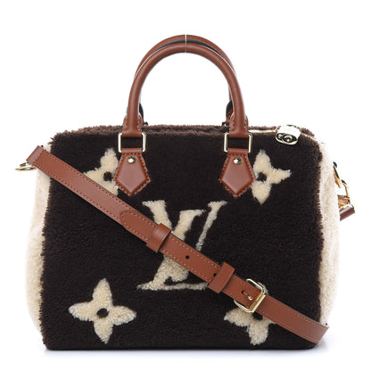 Louis Vuitton Monogram Teddy Speedy Bandouliere 25 1 of 8
