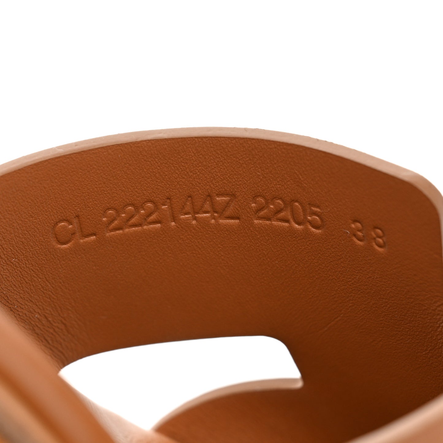 Calfskin Suede Eze 30 Sandals 38 Naturel