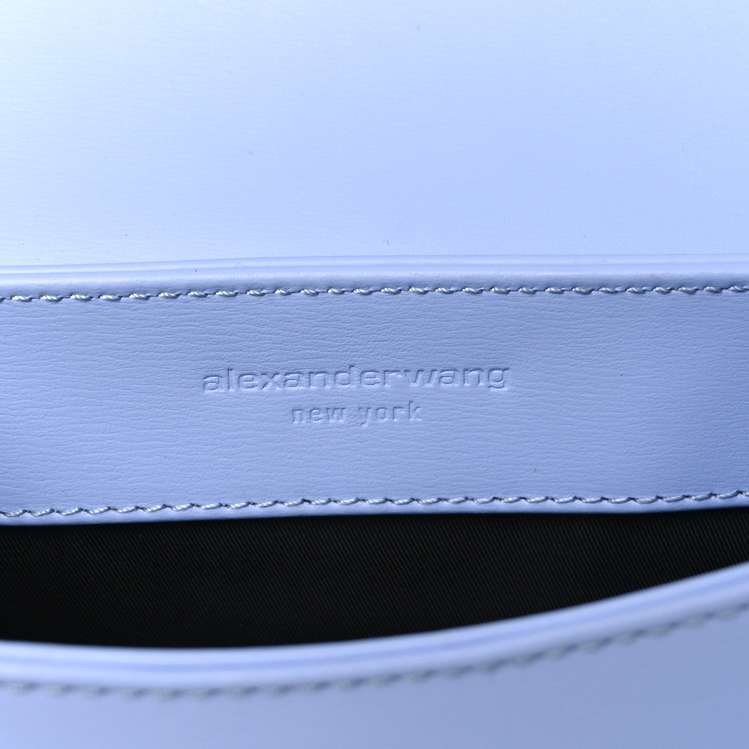 Alexander Wang Calfskin Crest Flap Bag Oxford 5 of 8