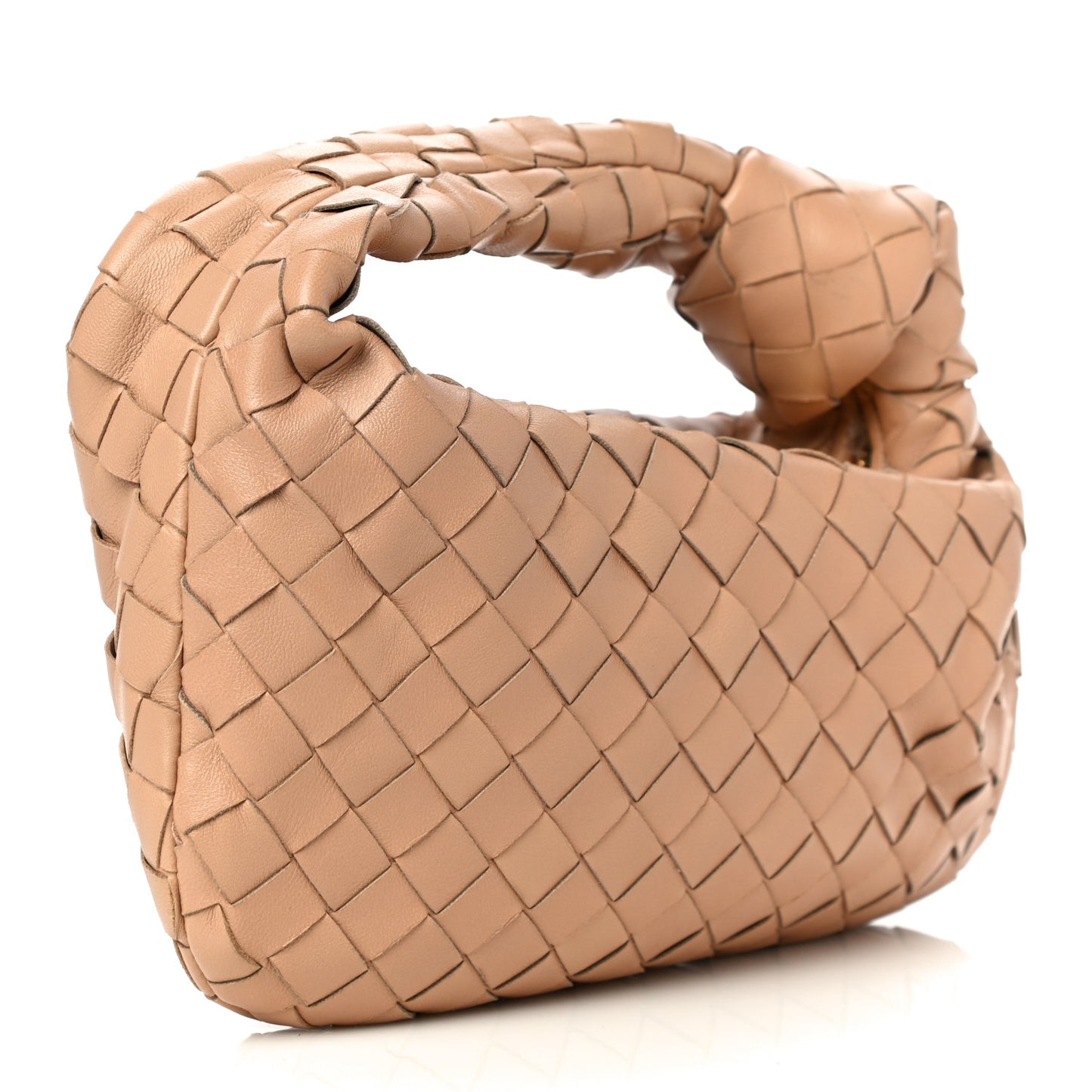 Nappa Intrecciato Mini Jodie Sandalwood
