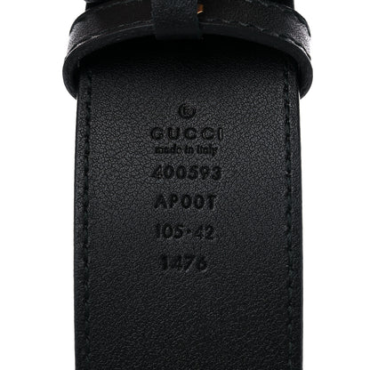 Gucci Calfskin Double G 40mm Belt 105 42 Black 3 of 4