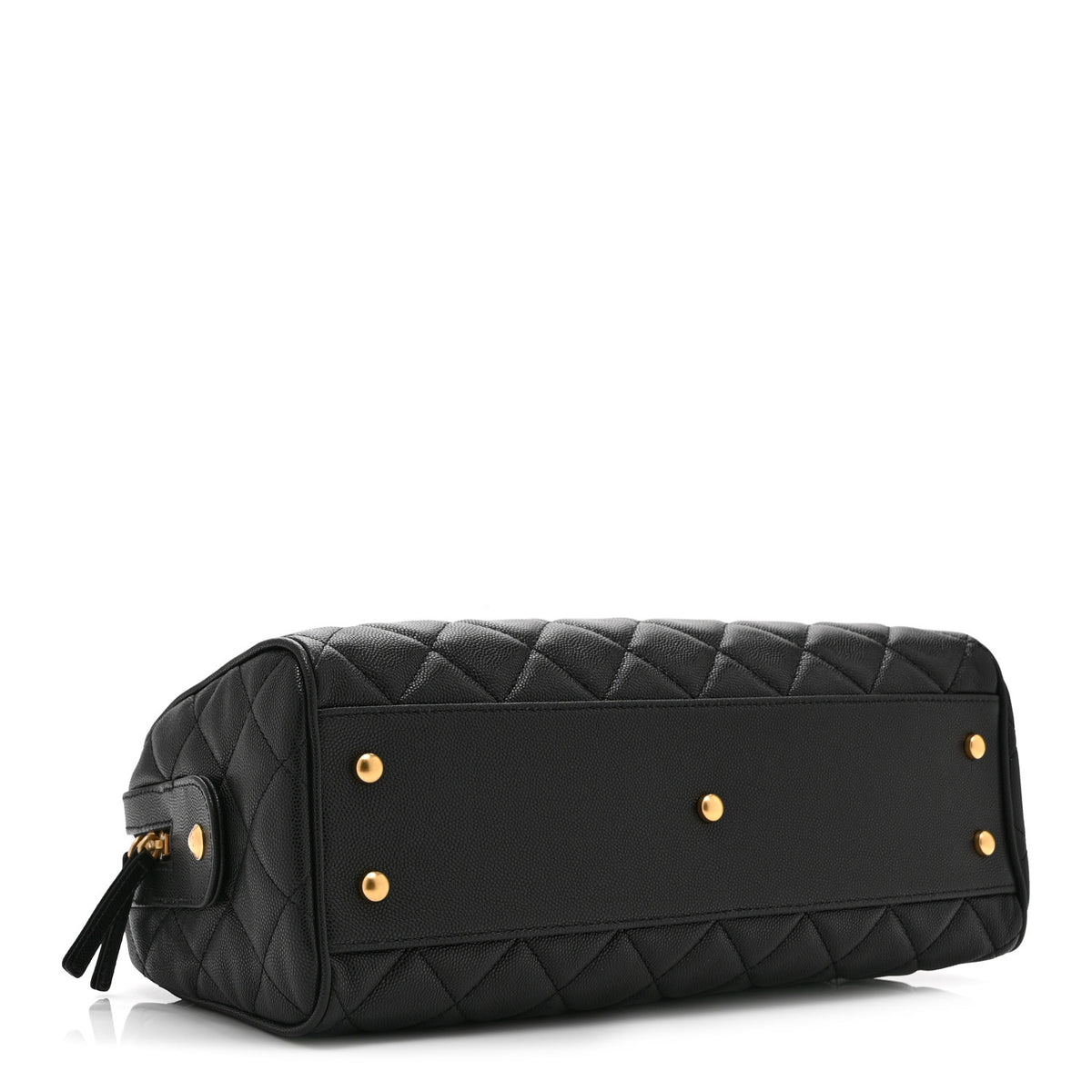 Chanel Caviar Quilted Large Bowling Bag Black 4 of 10
