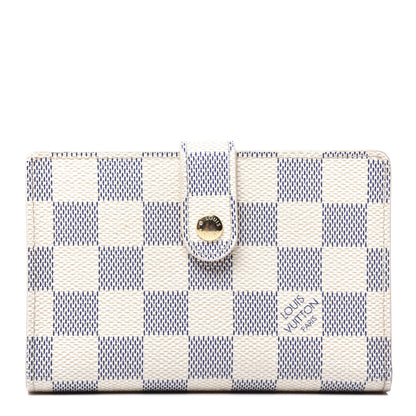 Louis Vuitton Damier Azur French Purse Wallet 1 of 8