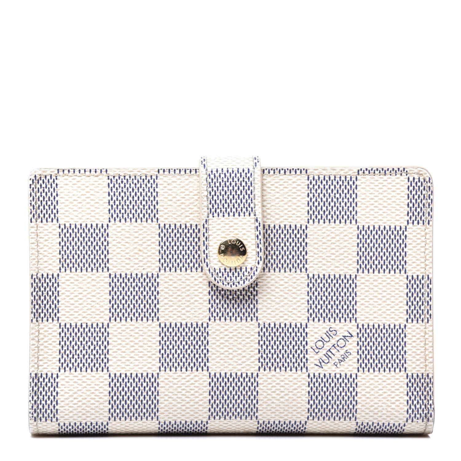 Louis Vuitton Damier Azur French Purse Wallet 1 of 8