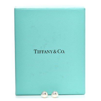 Tiffany Sterling Silver 8mm HardWear Ball Earrings 5 of 5