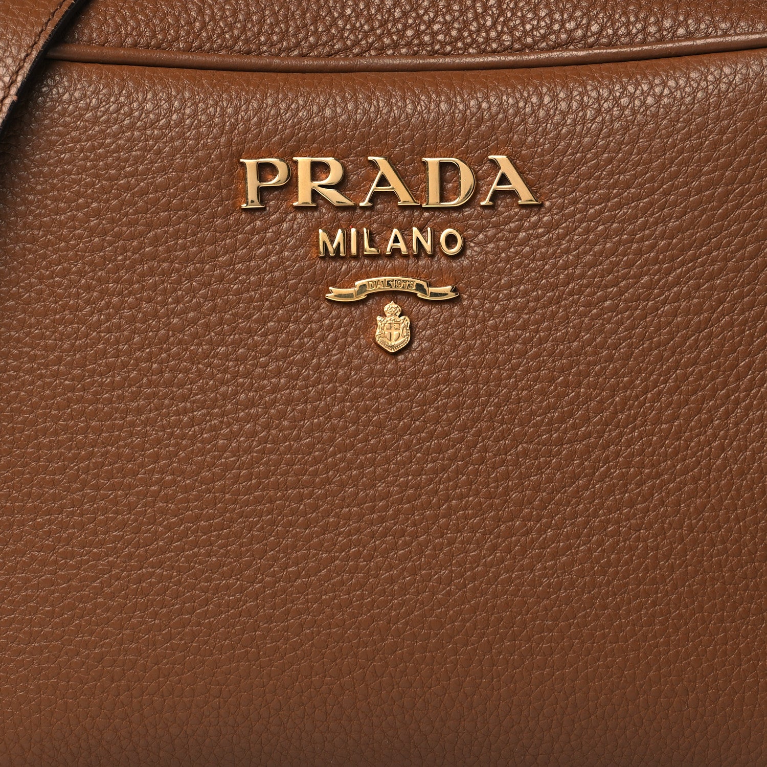 Prada Vitello Daino Camera Crossbody Cannella 9 of 11