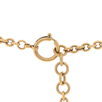 Chanel Metal CC Medallion Necklace Gold 4 of 4