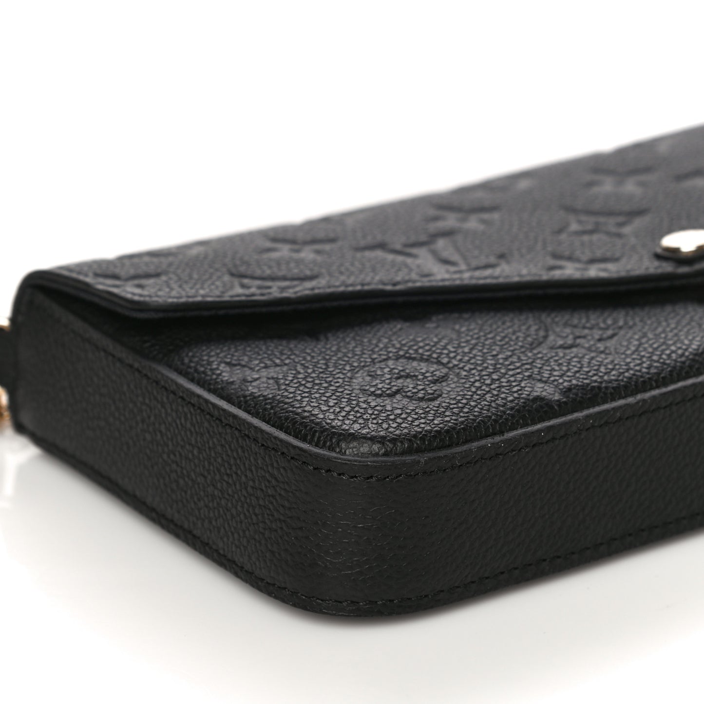 Empreinte Pochette Felicie Chain Wallet Black