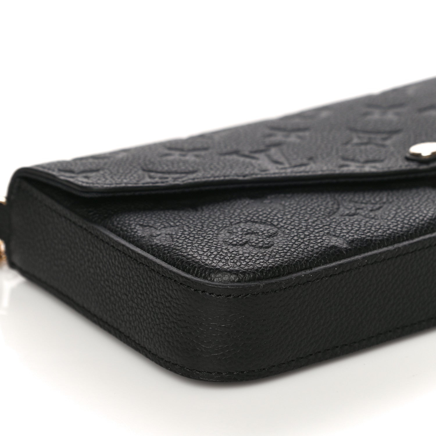 Louis Vuitton Empreinte Pochette Felicie Chain Wallet Black 10 of 12
