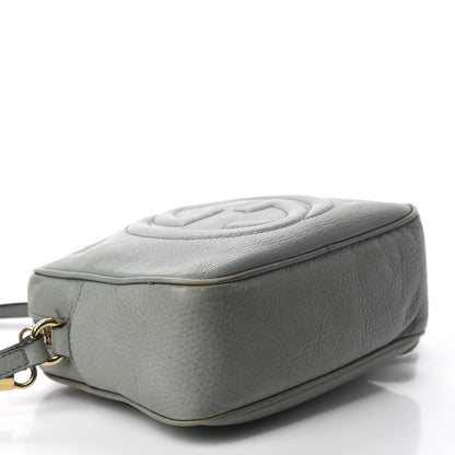 Gucci Pebbled Calfskin Small Soho Disco Bag Light Blue 4 of 19