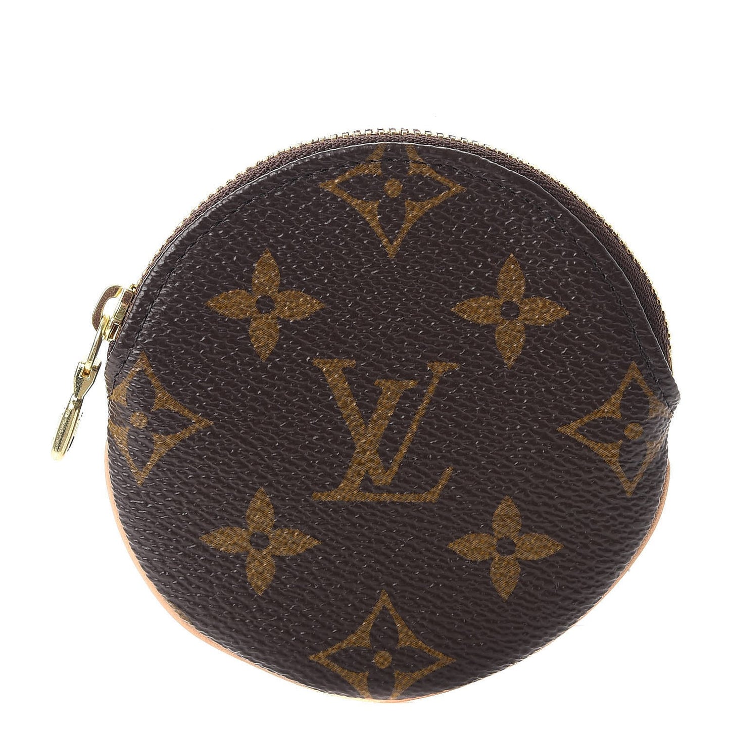 Monogram Round Coin Purse